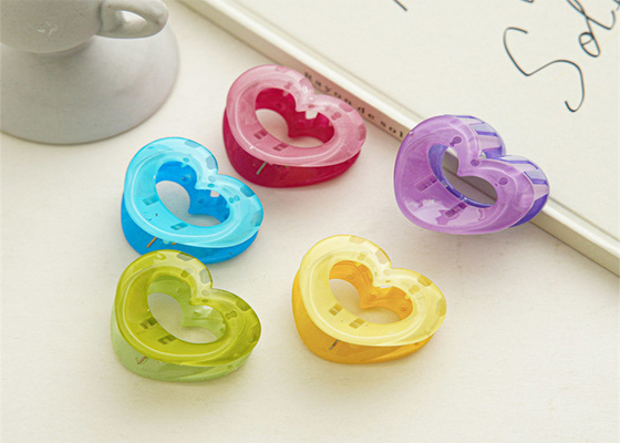 Candy clear heart grab clip Sweet trumpet hair short shark clip back of head clip girl hair accessories