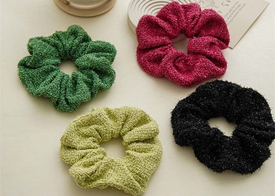 influencers red black ins Scrunchie bun hair adornment ponytail senior sense scrunchie spot accessories wholesale
